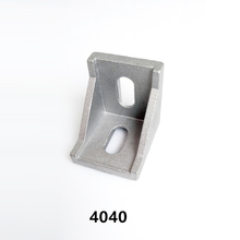 Soporte de ángulo de ajuste de esquina de aluminio 4040, 40x40 L, soportes de conector, sujetador para perfil de aluminio Industrial 4040, 20 Uds. 2024 - compra barato