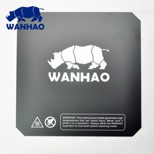 Wanhao-impressora 3d v2.1, peças de reposição para impressão, etiqueta aquecida semelhante ao da cama, com placa aquecida que encaixa i3, 200mm, 214mm, 220mm 2024 - compre barato