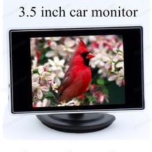 3.5 inch TFT digital color LCD small display car monitor reverse rearview car security monitor for parking camera free shipping 2024 - buy cheap