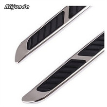 2 pcs. New Universal Auto Airflow Hood Vent Fender Decoration Stickers False Vent Throat Shark Gill Ventilation Sticke 2024 - buy cheap