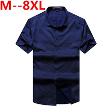 Plus size 10XL 9XL 8XL 6XL 5XL 4XL Mens Hawaiian Shirt Male Casual camisa masculina Printed Men Beach Shirts Short Sleeve 2024 - buy cheap