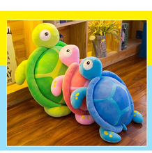 large 70x50cm cute cartoon turtle plush toy down cotton soft doll creative hugging pillow Christmas gift w2229 2024 - buy cheap