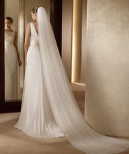 Fashion Wedding Accessories 3 Meters 1 Layer Wedding Veil White Ivory Simple Bridal Veil With Comb Wedding Veil de novia Velo 2024 - buy cheap