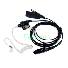 PTT MIC Covert Acoustic Tube Headset  for Motorola GP328plus GP338plus GP344 GP388 two way radio walkie talkie 2024 - buy cheap