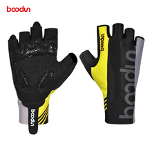 Boodun Summer Cycling Gloves Half Finger MTB Road Bike racing Gloves Lengthen Breathable Bicycle Gloves Guantes Ciclismo 2024 - buy cheap