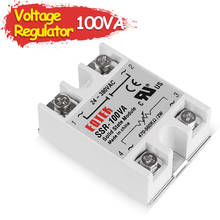 SSR-100VA Single Phase Solid State Relay Volt Regulator Shift Module Voltage Regulator Fully Isolated SSR Resistance 2024 - buy cheap