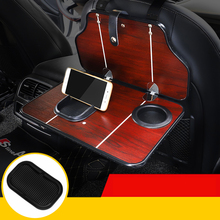 For volkswagen Passat B8 2016-2019 Car  Auto Rear Back Seat Table Meal Tray Foldable Desk Table Stand Drink Food Cup 2024 - buy cheap