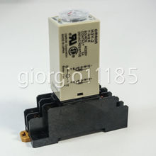 AC 220V Delay Timer Time Relay 0~60 Second H3Y-2 & Base 2024 - buy cheap