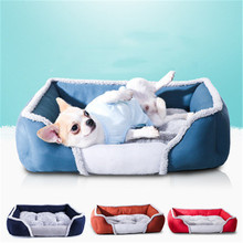 Teddy creative cat litter autumn and winter warm dog bed pet nest cushion breathable kennel High quality cotton machine washable 2024 - buy cheap