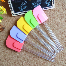 High Quality Silicone Cream Spatula Baking Oil Brush Mixing Shovel Butter Knife Flour Scrapers Soap Tools JH083 2024 - buy cheap