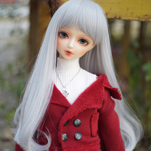 1/3 1/4  1/6 1/8 Bjd Wig Sliver Grey Bjd Wig SD High Temperature Wire For BJD Doll Hair 2024 - buy cheap