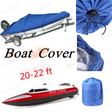 HOT SELL speed boat cover protected oxford  210D  for 20 21 22 ft Beam 100'' High Quality Boat Cover on sell 2024 - buy cheap