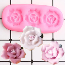 Rose Flower Silicone Molds Wedding Cake Decorating Tools Cupcake Baking Fondant Mold  Candy Clay Chocolate Gumpaste Moulds 2024 - buy cheap