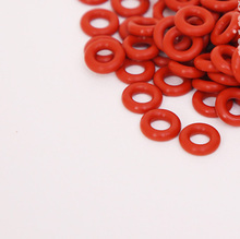 30pcs 2mm wire diameter red silicone O-ring outer waterproof insulation rubber band 23mm-30mm outer diameter 2024 - buy cheap