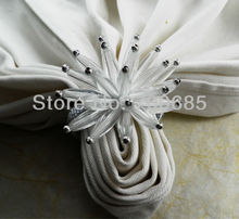 aliexpress sold beaded wedding  napkin ring 2024 - buy cheap