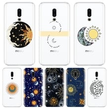 Чехол для Meizu 16th 16x15 Lite 16 Plus Space Moon Sun Star, силиконовая Мягкая задняя крышка для Meizu U10 U20 Pro 6 7 Plus, чехол для телефона 2024 - купить недорого