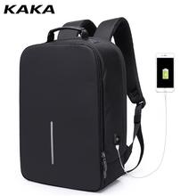 KAKA-mochila impermeable multifunción para hombre, bolsa de viaje con carga USB, Oxford, para ordenador portátil de 15,6 pulgadas 2024 - compra barato