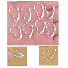 Design Jewelry Findings Silver French Leverback Ear Wire Hook Claps Beadings Jewellery Component Fashion Accessories 2024 - buy cheap