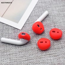 Funda de silicona para auriculares Apple AirPods, Protector de silicona suave para auriculares, a prueba de golpes, 5 pares 2024 - compra barato