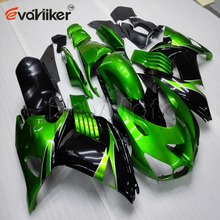 ABS motor fairing for ZX 14R 2006 2007 2008 2009 2010 2011 2012 2013 2014 2015 2016 green Motorcycle panels Injection mold 2024 - buy cheap