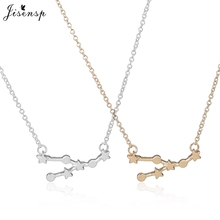 Jisensp Nueva Moda Signo Zodiacal Tauro Astrología Y Forma de Estrella y Combinar Collares pendientes para Las Mujeres Del Regalo Del Partido Redondo N156 2024 - compra barato