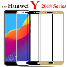 Protector de pantalla de vidrio templado 9 H para móvil, Pantalla Completa 360 para Huawei Y5 Prime 2018, huawey 5 lite, Huawei y7, huawie y9 2019, huwei 7 9 2024 - compra barato