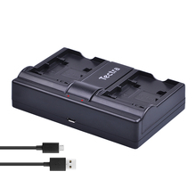 Cargador USB de doble canal para Panasonic, VW-VBK360, VW, VBK360 y Panasonic HC-V10, HC-V100, HC-V100M, HC-V500, HC-V500M, HC-V700 2024 - compra barato