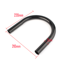 210mm moto cafe racer assento traseiro quadro hoop loop final pirralho para yamaha xs 750 850 honda suzuki acessórios da motocicleta 2024 - compre barato