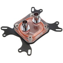 50mm CPU Water Cooling Inner Channel Waterblock Water Cooler Block Copper Base Cool For Intel 775/1155/1156/1366/LGA 1150/AM3 2024 - buy cheap