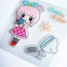 PANFELOU Lollipop girl Transparent Clear Silicone Stamp/Seal DIY scrapbooking/photo album Decorative clear stamp sheets 2024 - buy cheap