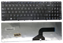 Клавиатура SSEA New US для ASUS N50 A53 A52 U50 G51 N52 G73 k53 N53 N60 N61 N53 N53S N53SV K52F K53S K53SV K72F 2023 - купить недорого