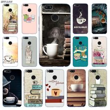 Books Coffee Anime Anime Case for Xiaomi Mi 10 8 A2 A3 CC9 Lite 9 Note 10 Pro a1 a2 5x 6x 2024 - buy cheap