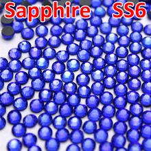 SS6 1,9-2,0mm 1440 unids/bolsa cobalto DMC HotFix espalda plana suelto azul oscuro diamantes de imitación de revisión de hierro-En de piedras de cristal 2024 - compra barato