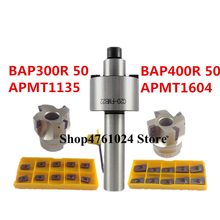 C20 FMB22 Face Mill Cutter BAP300R BAP400R 50 22 With 10Pcs APMT1604 Carbide Insert suitable for Aluminum 2024 - buy cheap