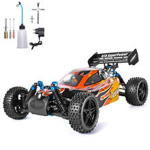 HSP RC Car 1:10 Scale 4wd RC Toys Two Speed Off Road Buggy Nitro Gas Power 94106 Warhead High Speed Hobby Remote Control Car 2024 - buy cheap