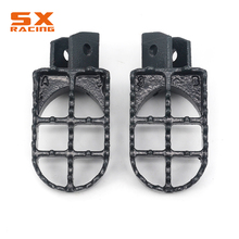 Motorcycle Steel Foot Pegs Foot Pedals Rest For YAMAHA PW50 PW80 PW 50 80  ALL Year TW200 TW 200 1987 1988 1989-2009 2024 - buy cheap