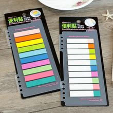 1 Pcs 10 Colors PET 20 Sheets Per Color Index Tabs Flags Sticky Note for Page Marker Stickers Office Accessory Stationery 2024 - buy cheap