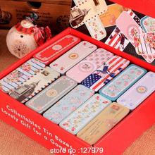 Lovely,Mini,Tin box, Slide cover small box, Kit, caddy, candy box, Storage box, 48pcs/lot ~ 2024 - buy cheap