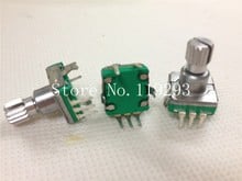[LAN]Taiwan produced 360 rotary pulse encoder coding switch EC11-30 -bit audio car switch 11.5KQ--10PCS/LOT 2024 - buy cheap