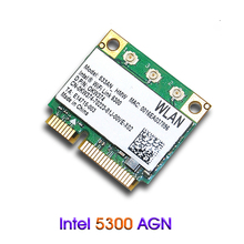 Двухдиапазонный беспроводной Intel 5300 533AN_MMW 2,4 ГГц 5 ГГц 300M/450 Мбит/с 802,11 a/g/n Mini PCI-E половинчатая Wlan Wi-Fi карта 2024 - купить недорого