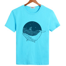 BGtomato blue whale Environmentalist t shirt good quality comfortable casual tops hot sale summer casual t-shirt men tops 2024 - buy cheap