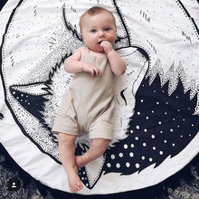 Kids Play Game Mats Round Carpet Rugs Mat Cotton Crawling Blanket Floor Carpet For Kids Room Decoration INS Baby Gifts Photograp 2024 - buy cheap