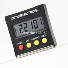 Mini Digital Protractor Inclinometer level meter Digital Bevel Box 4 x 90 degree Range + Magnetic Base 2024 - buy cheap