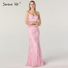 Spaghetti Straps Dubai Design Lilac Sexy Mermaid Evening Dresses Long 2020 Real Photo Sleeveless Tulle Evening Gowns BLA6673 2024 - buy cheap