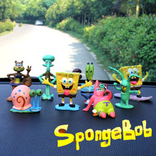 Cute Ornaments 8pcs/set, Aquarium Decoration\ Car Decor\ Cake Decor\ Toys for kids, Free shipping W41 2024 - buy cheap