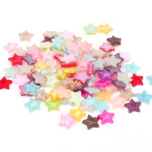 Mixed Haft Star Pearl Decoration Crafts Flatback Cabochon Embellishments Beads For Scrapbooking Diy Accessories 50pcs 10mm 2024 - compre barato