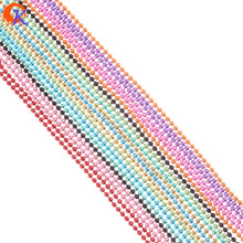 1.5MM Choose Color Fashion Metal Chain Necklace 20Pcs/Lot 23.6 Inches Ball Chain Necklace For Handmade DIY Jewelry Accessories 2024 - buy cheap