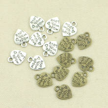 50pcs Tibetan BRONZE Plated plates hand made Charms Pendants for Jewelry Making DIY Handmade Craft 10mm 2024 - buy cheap