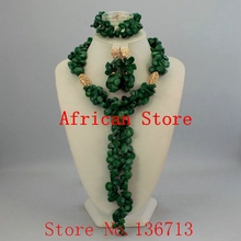 Nuevo 2016 cuentas de Coral rojo africano conjunto de joyas para mujeres conjunto de joyería de la Boda nupcial collar envío gratis HD333-2 2024 - compra barato
