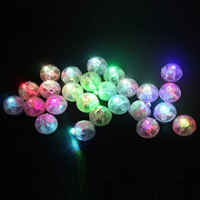 10pcs/Set Mini  Flash Lamps Ball Toys For Children LED Light Up Balls Grow In The Dark Tumbler LED Balloon Lights Luminous Toys 2024 - купить недорого